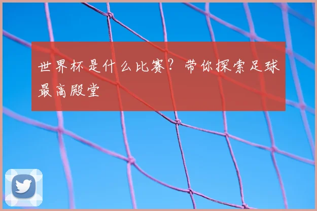 世界杯是什么比赛？带你探索足球最高殿堂